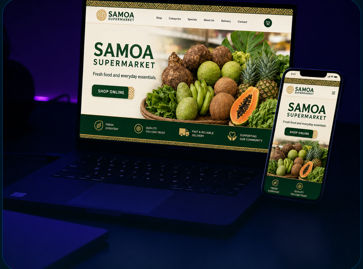 Website Design & Development
