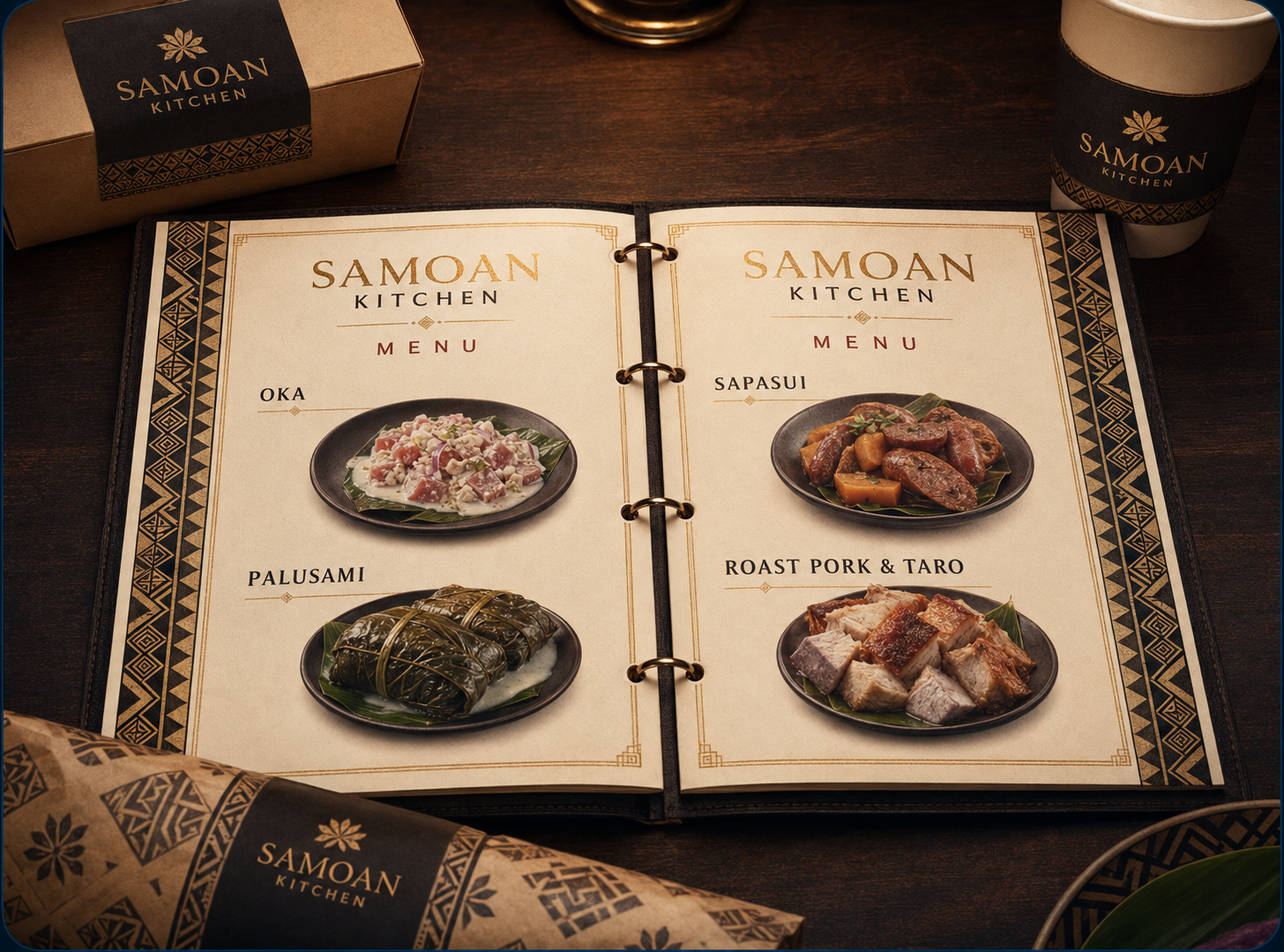 Menu & Packaging Design